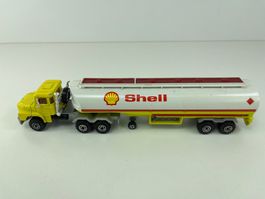 MAJORETTE SCANIA SHELL TANKER 1:60 – Made in France, 24 cm